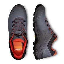 Mammut Hiking Shoes Mercury IV Low GTX (All-Terrain, Nubuck Leather, waterproof) titanium grey/red Men